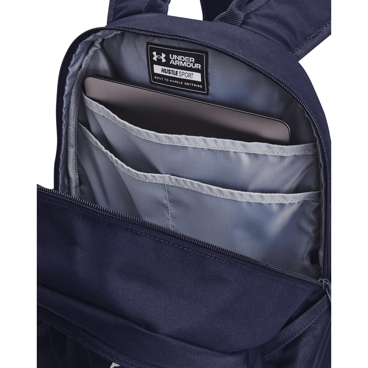 Under-Armour-Hustle-Sport 26L Backpack---Midnight-Navy---Midnight-Navy---Metallic-Silver.jpg